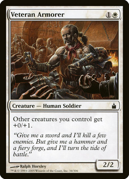 Veteran Armorer – Ravnica: City of Guilds [RAV] – English – #34