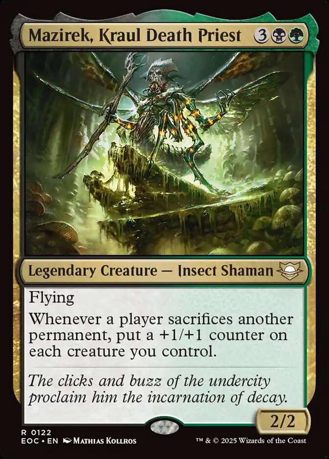Mazirek, Kraul Death Priest – Edge of Eternities Commander [EOC] – English – #122