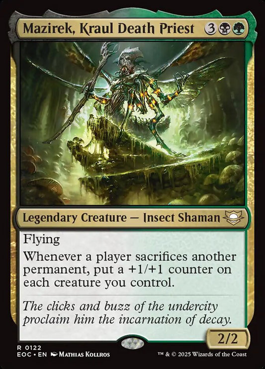 Mazirek, Kraul Death Priest – Edge of Eternities Commander [EOC] – English – #122