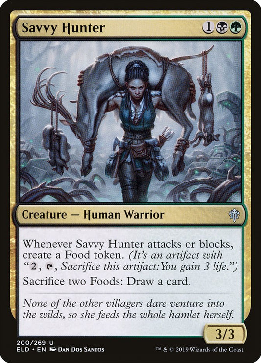 Savvy Hunter – Throne of Eldraine [ELD] – English – #200