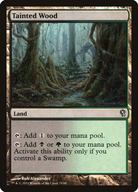 Tainted Wood – Duel Decks: Jace vs. Vraska [DDM] – English – #78