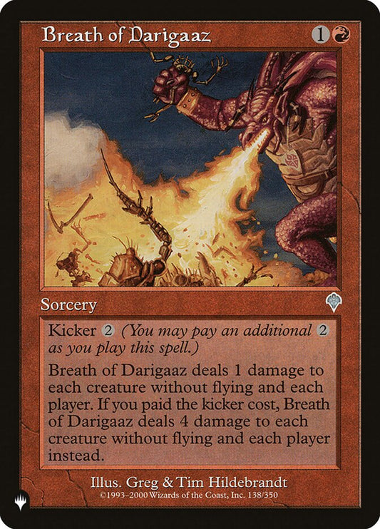 Breath of Darigaaz – The List [PLST] – English – #INV-138