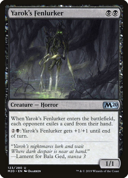 Yarok's Fenlurker – Core Set 2020 [M20] – D – #123