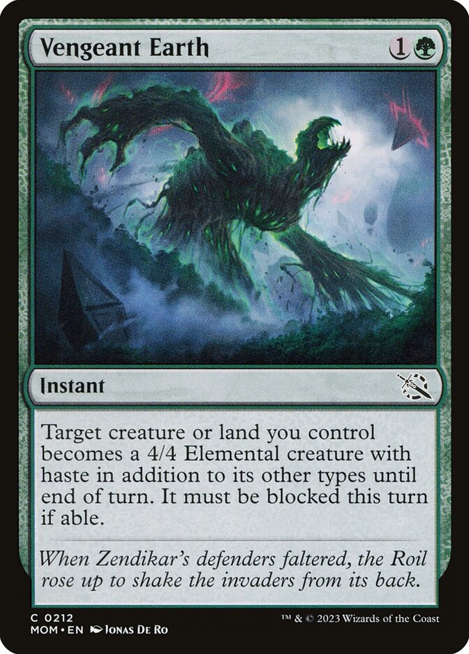 Vengeant Earth – March of the Machine [MOM] – D – #212