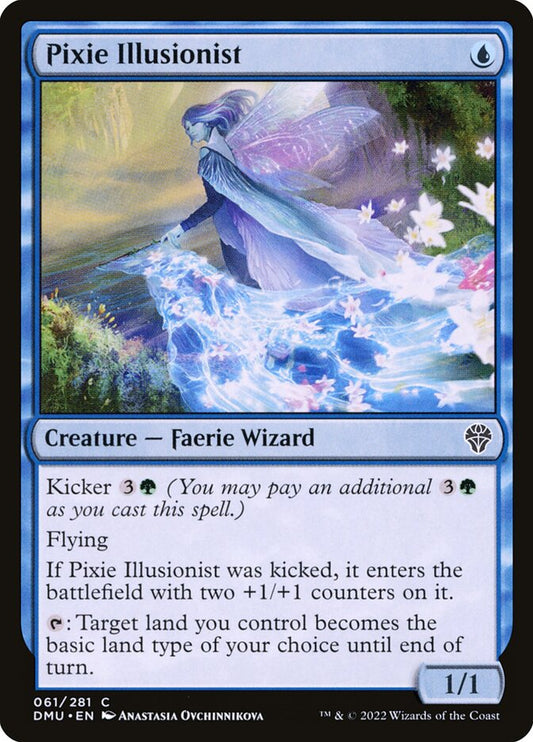 Pixie Illusionist – Dominaria United [DMU] – English – #61