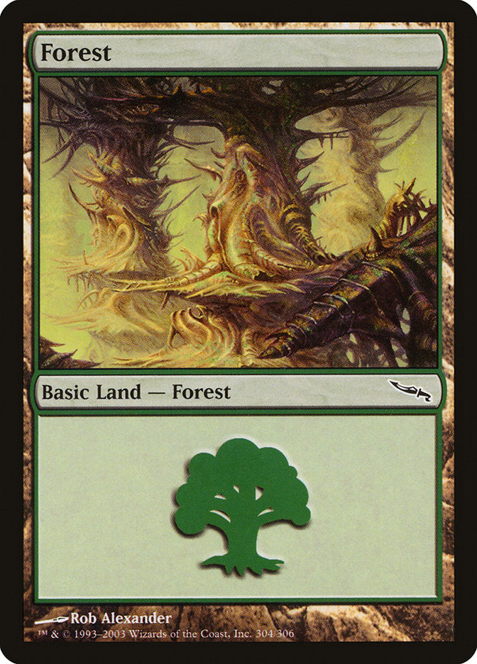 Forest – Mirrodin [MRD] – English – #304