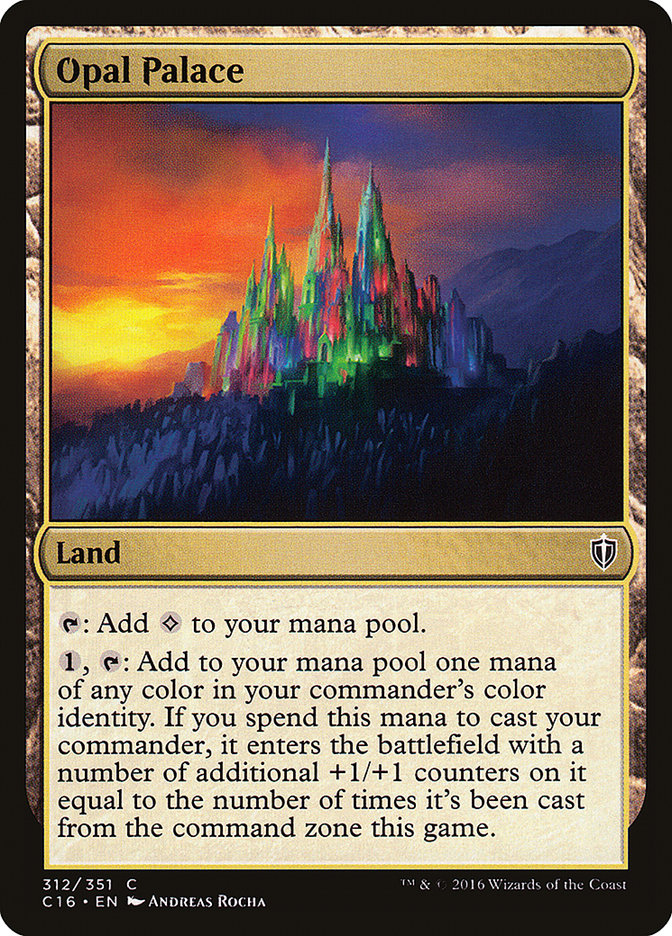 Opal Palace – Commander 2016 [C16] – D – #312