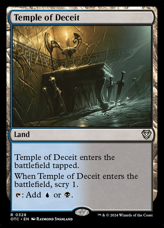 Temple of Deceit – Outlaws of Thunder Junction Commander [OTC] – English – #328