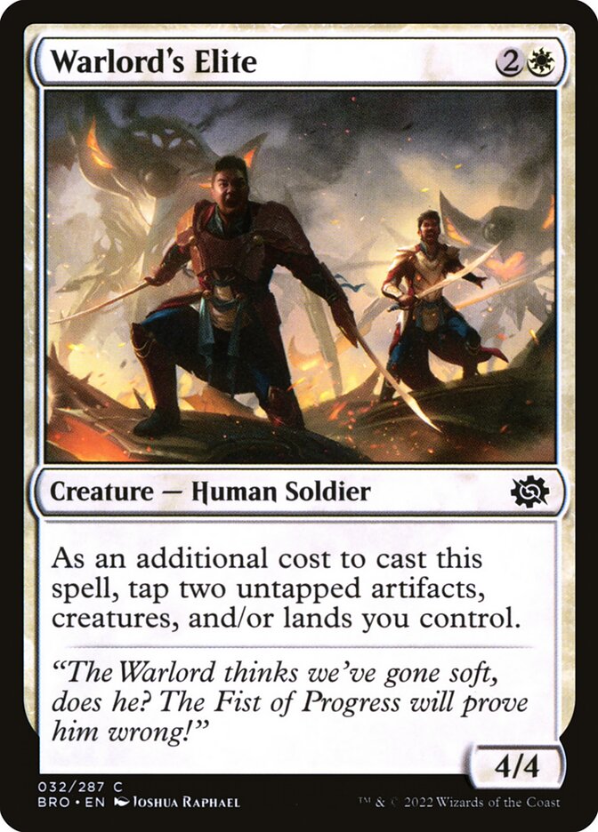 Warlord's Elite – The Brothers' War [BRO] – D – #32