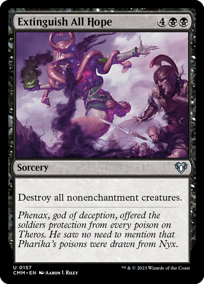 Extinguish All Hope – Commander Masters [CMM] – English – #157