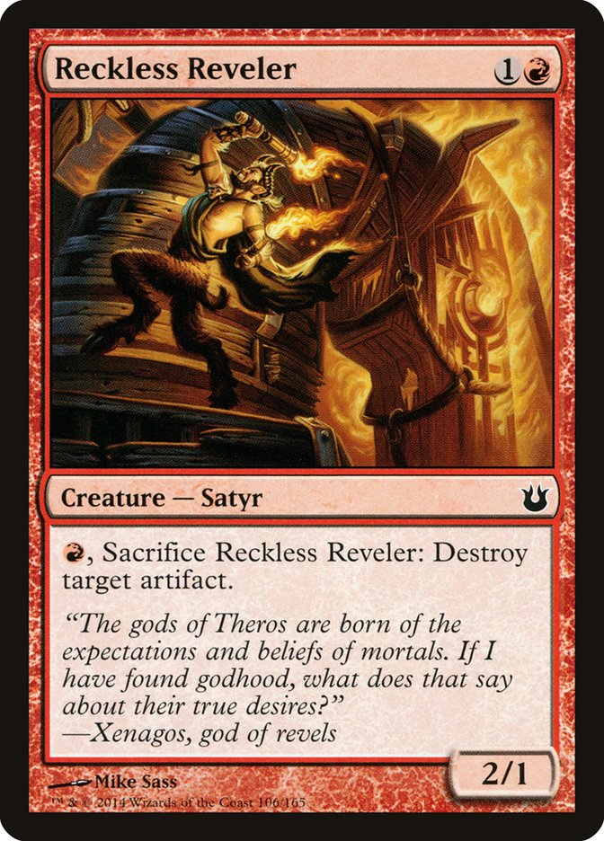 Reckless Reveler – Born of the Gods [BNG] – D – #106
