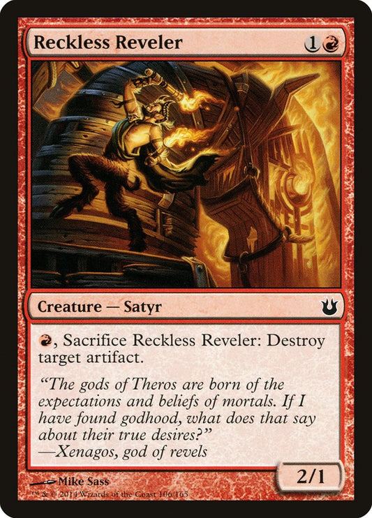 Reckless Reveler – Born of the Gods [BNG] – D – #106