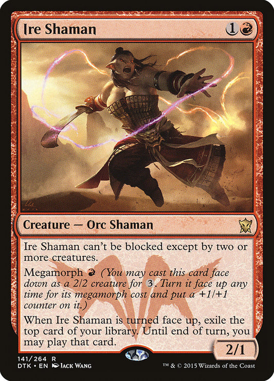 Ire Shaman – Dragons of Tarkir [DTK] – English – #141
