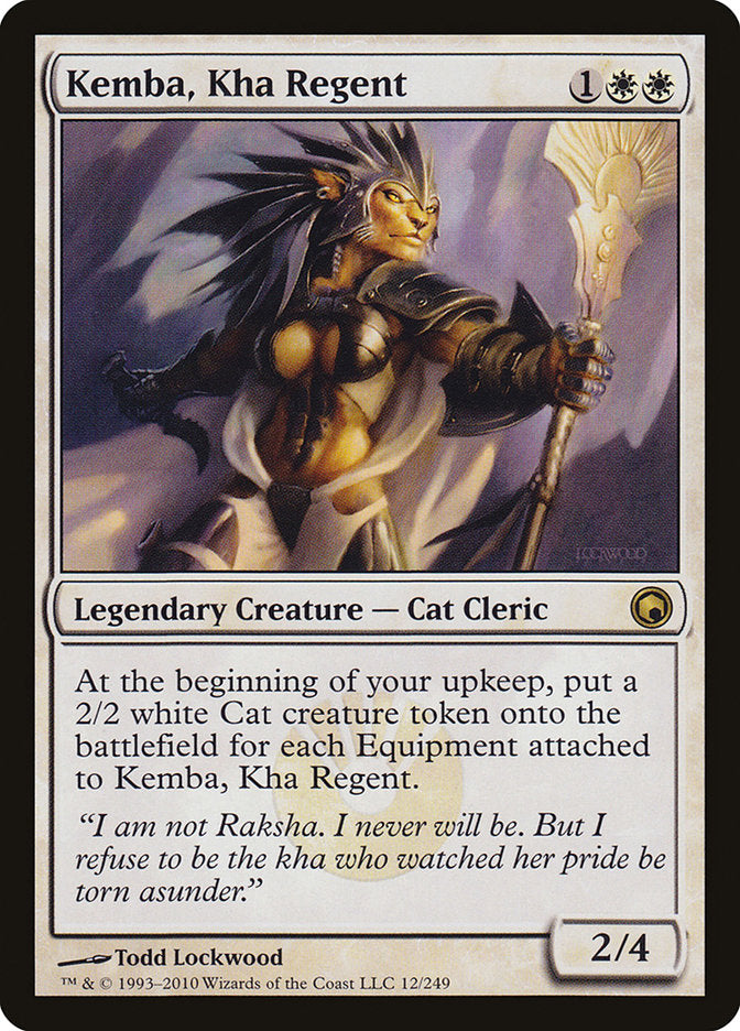 Kemba, Kha Regent – Scars of Mirrodin [SOM] – D – #12