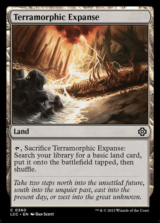 Terramorphic Expanse – The Lost Caverns of Ixalan Commander [LCC] – English – #360