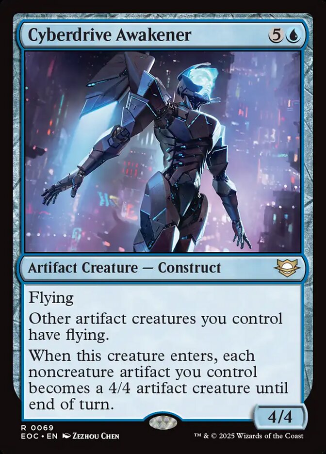 Cyberdrive Awakener – Edge of Eternities Commander [EOC] – English – #69