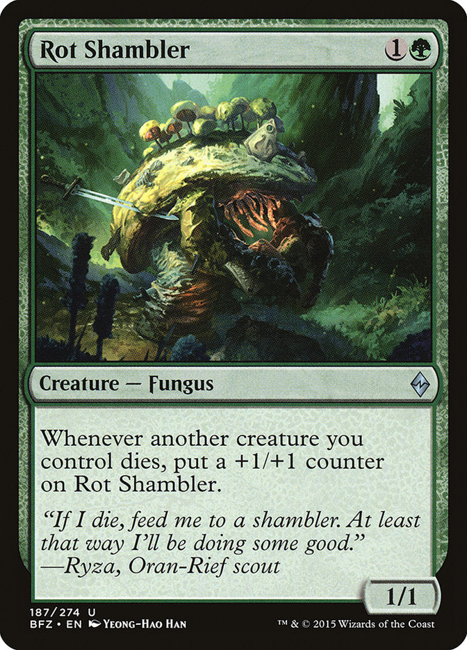 Rot Shambler – Battle for Zendikar [BFZ] – English – #187