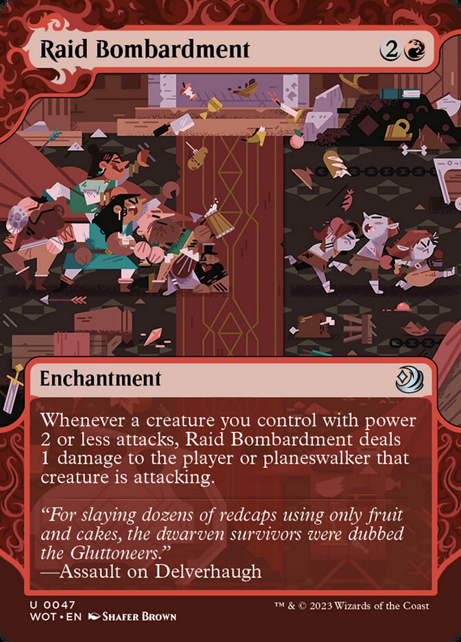 Raid Bombardment – Wilds of Eldraine: Enchanting Tales [WOT] – D – #47