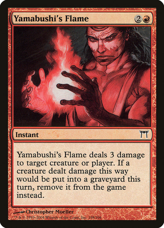 Yamabushi's Flame – Champions of Kamigawa [CHK] – English – #198
