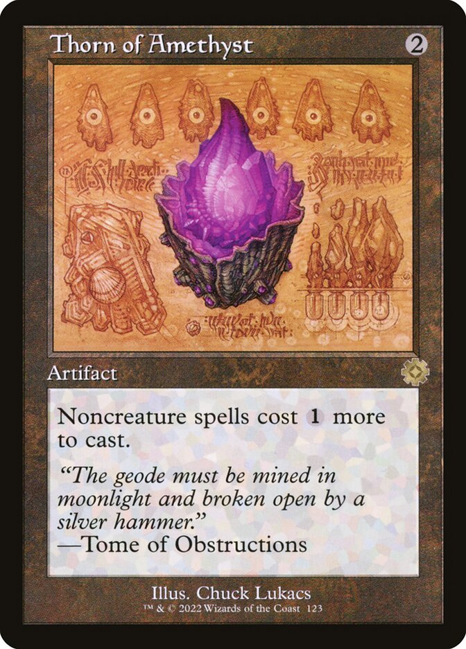 Thorn of Amethyst – The Brothers' War Retro Artifacts [BRR] – D – #123