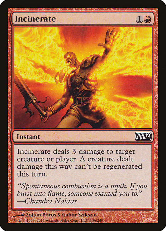 Incinerate – Magic 2012 [M12] – English – #146