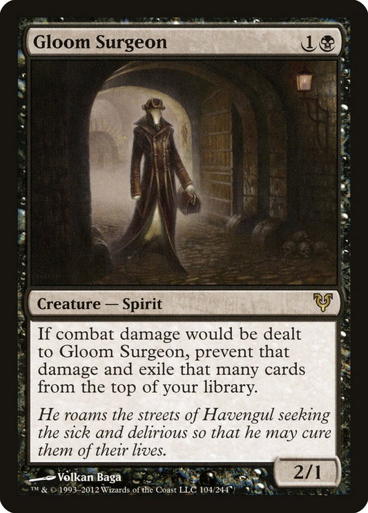 Gloom Surgeon – Avacyn Restored [AVR] – English – #104