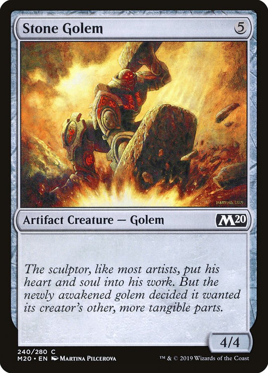 Stone Golem – Core Set 2020 [M20] – D – #240