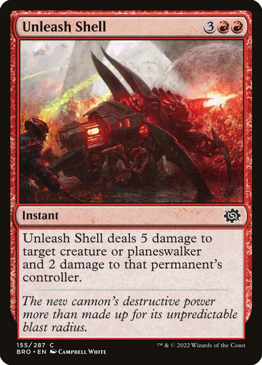 Unleash Shell – The Brothers' War [BRO] – English – #155