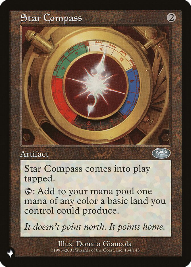 Star Compass – The List [PLST] – English – #PLS-134