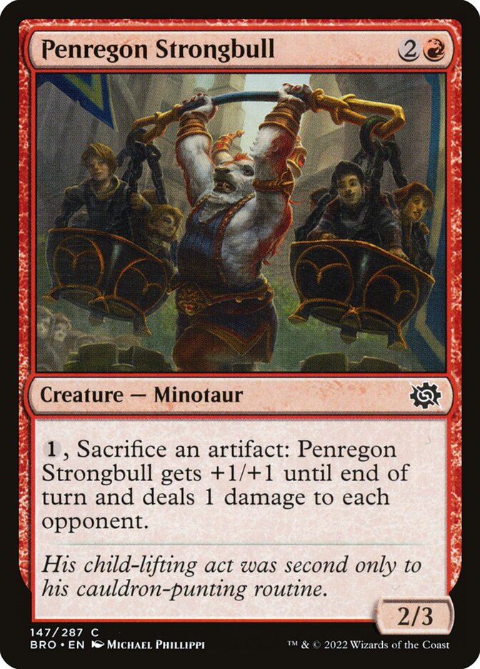 Penregon Strongbull – The Brothers' War [BRO] – D – #147