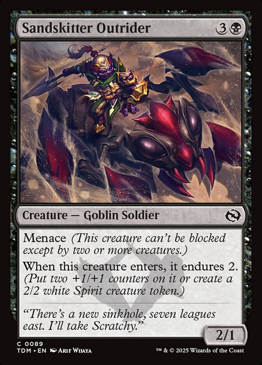 Sandskitter Outrider – Tarkir: Dragonstorm [TDM] – English – #89