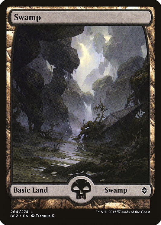 Swamp – Battle for Zendikar [BFZ] – English – #264