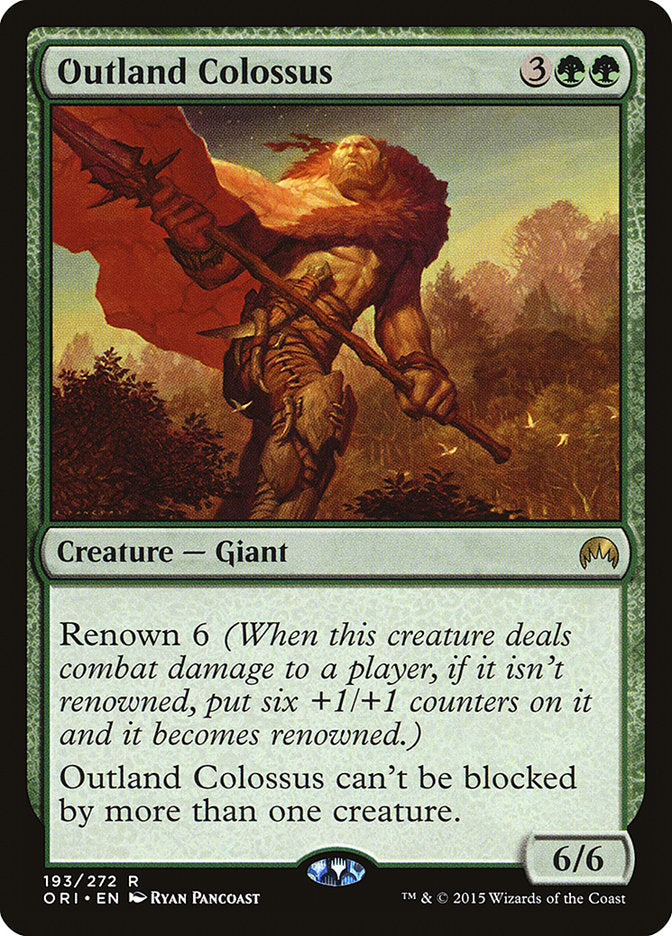 Outland Colossus – Magic Origins [ORI] – D – #193