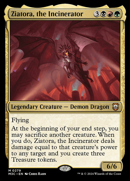 Ziatora, the Incinerator – Modern Horizons 3 Commander [M3C] – English – #279