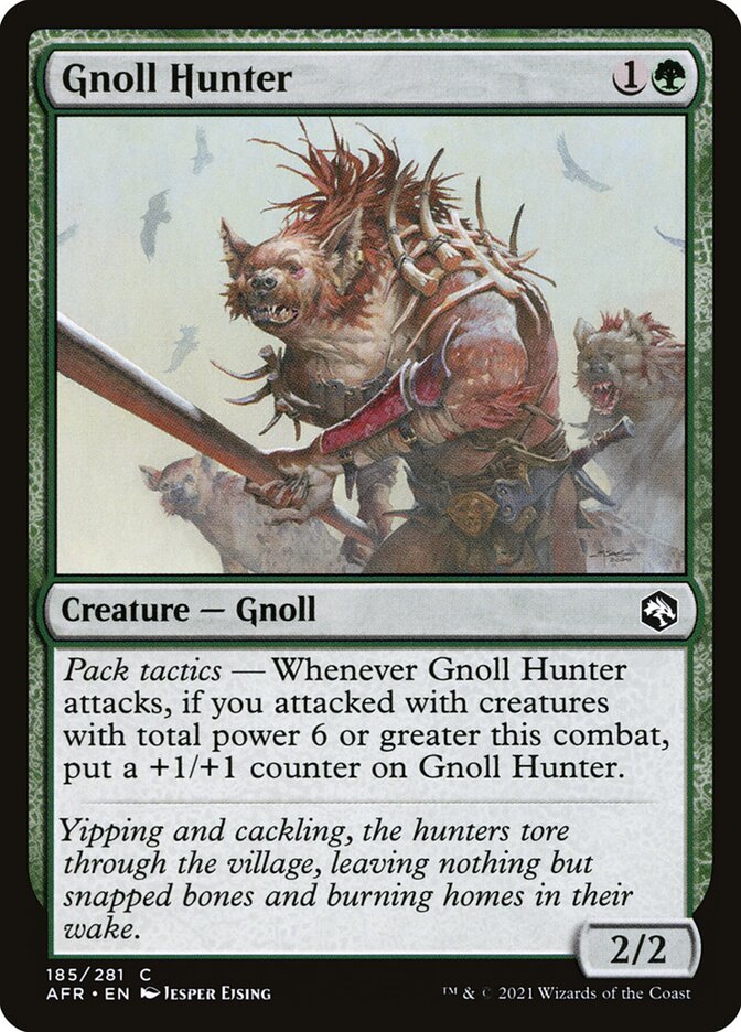 Gnoll Hunter – Adventures in the Forgotten Realms [AFR] – English – #185