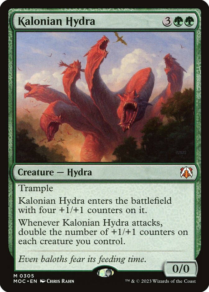 Kalonian Hydra – March of the Machine Commander [MOC] – English – #305