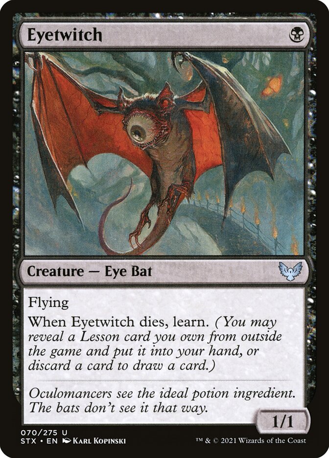 Eyetwitch – Strixhaven: School of Mages [STX] – English – #70