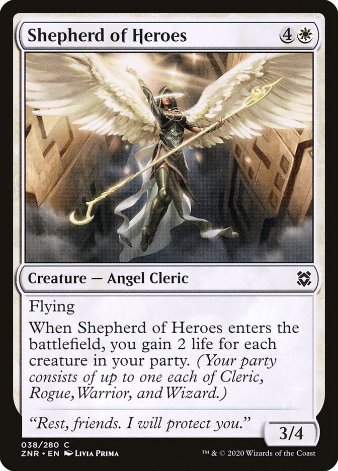 Shepherd of Heroes – Zendikar Rising [ZNR] – English – #38