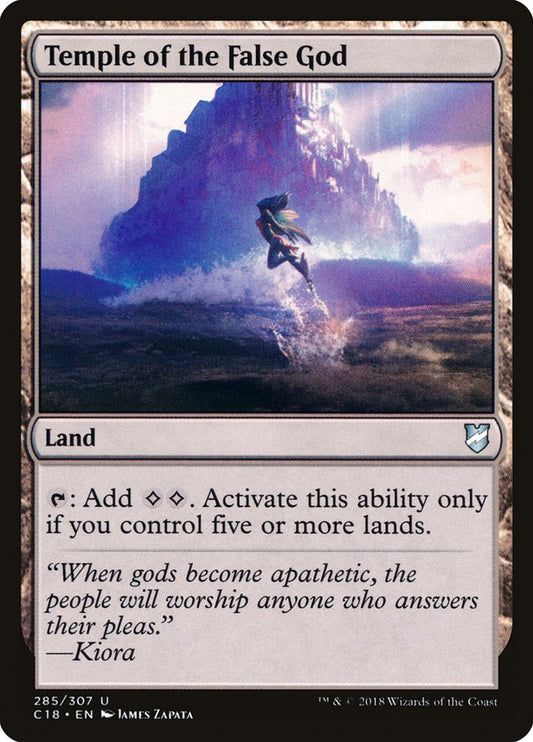 Temple of the False God – Commander 2018 [C18] – English – #285