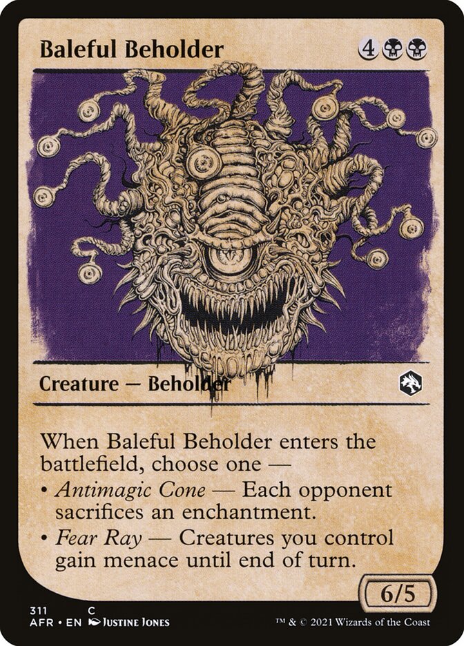 Baleful Beholder – Adventures in the Forgotten Realms [AFR] – D – #311
