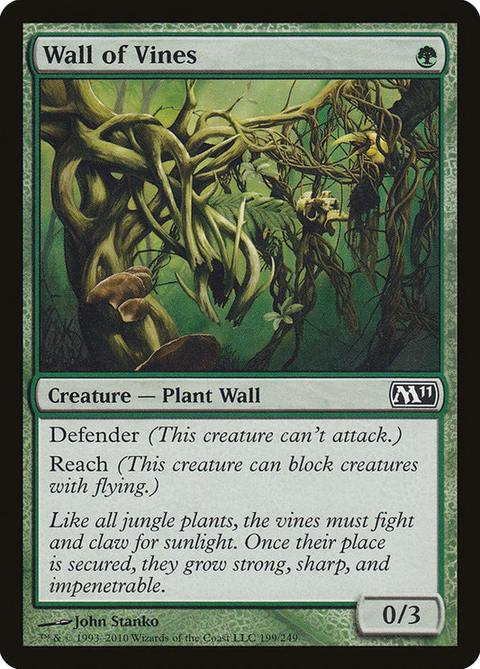 Wall of Vines – Magic 2011 [M11] – English – #199