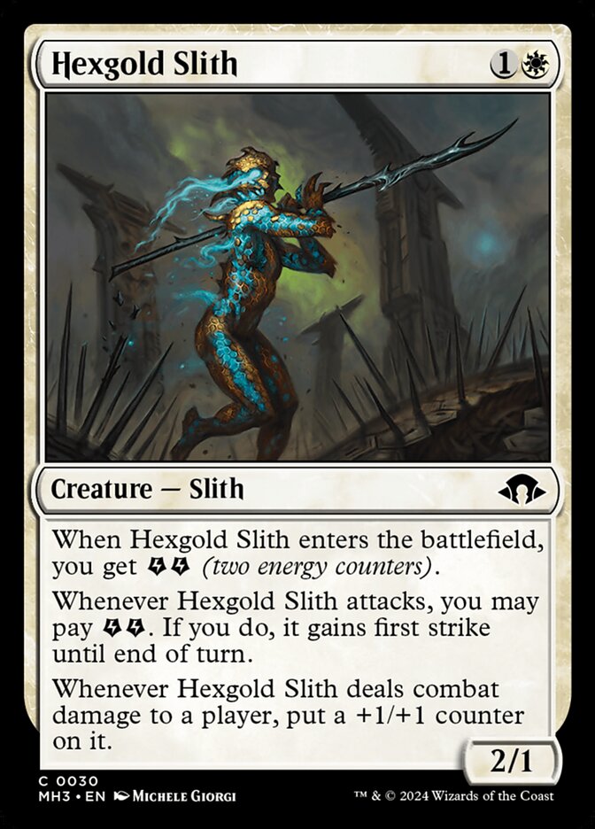 Hexgold Slith – Modern Horizons 3 [MH3] – English – #30