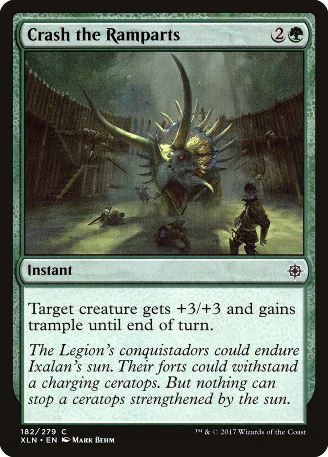 Crash the Ramparts – Ixalan [XLN] – D – #182