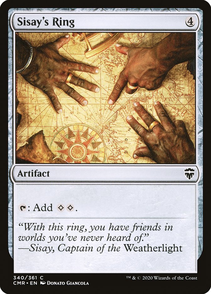 Sisay's Ring – Commander Legends [CMR] – English – #340