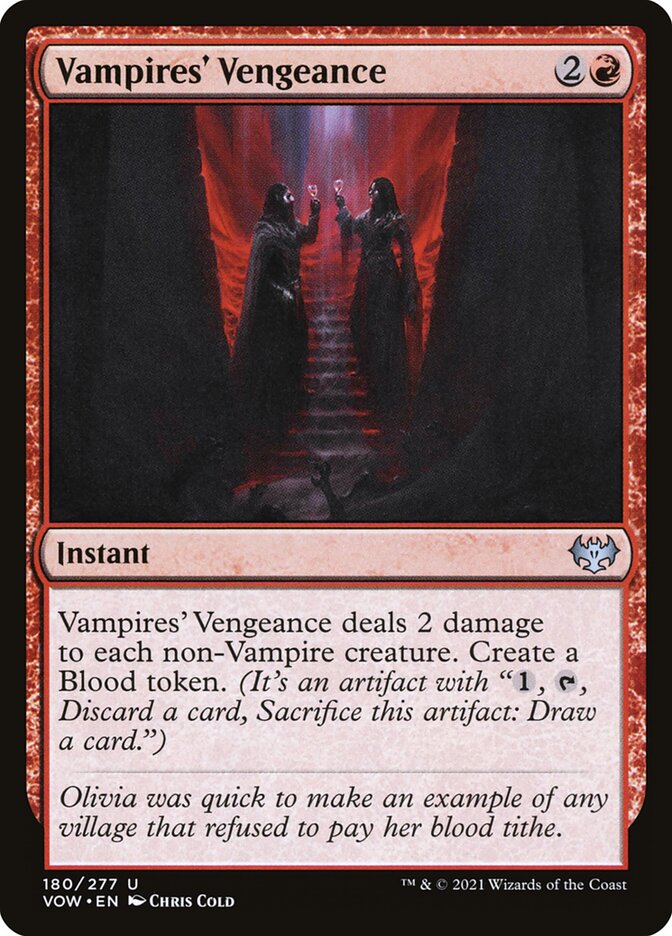 Vampires' Vengeance – Innistrad: Crimson Vow [VOW] – English – #180