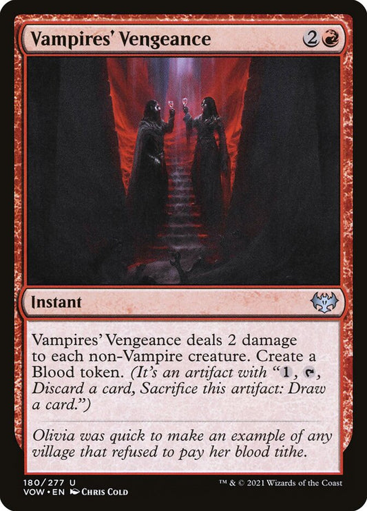 Vampires' Vengeance – Innistrad: Crimson Vow [VOW] – English – #180