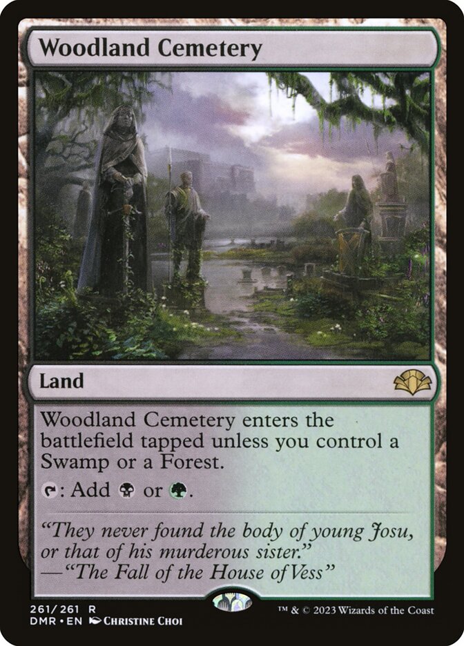 Woodland Cemetery – Dominaria Remastered [DMR] – English – #261