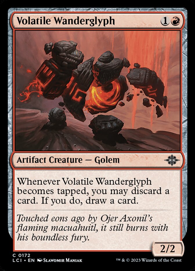 Volatile Wanderglyph – The Lost Caverns of Ixalan [LCI] – D – #172