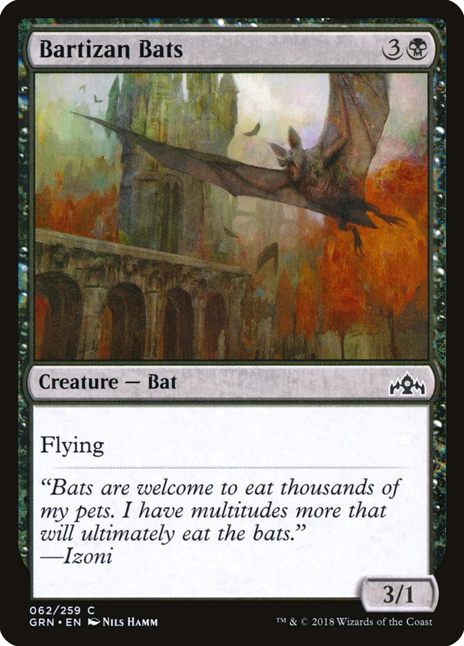 Bartizan Bats – Guilds of Ravnica [GRN] – D – #62