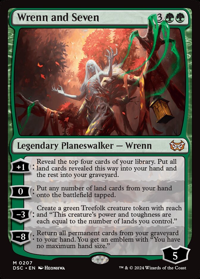 Wrenn and Seven – Duskmourn: House of Horror Commander [DSC] – English – #207